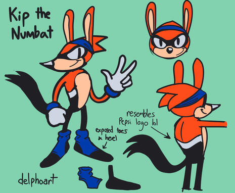 Kip the Numbat